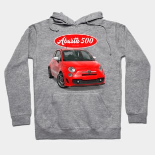 ABARTH 500 Red Scorpion Hoodie